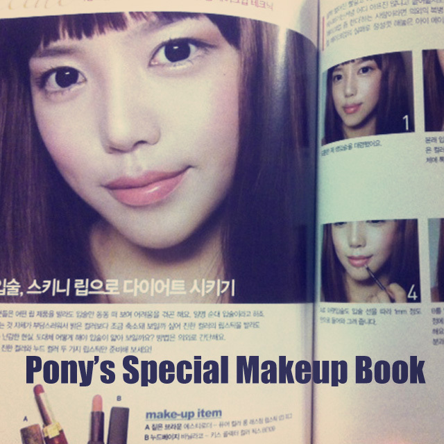 pony's special makeup book